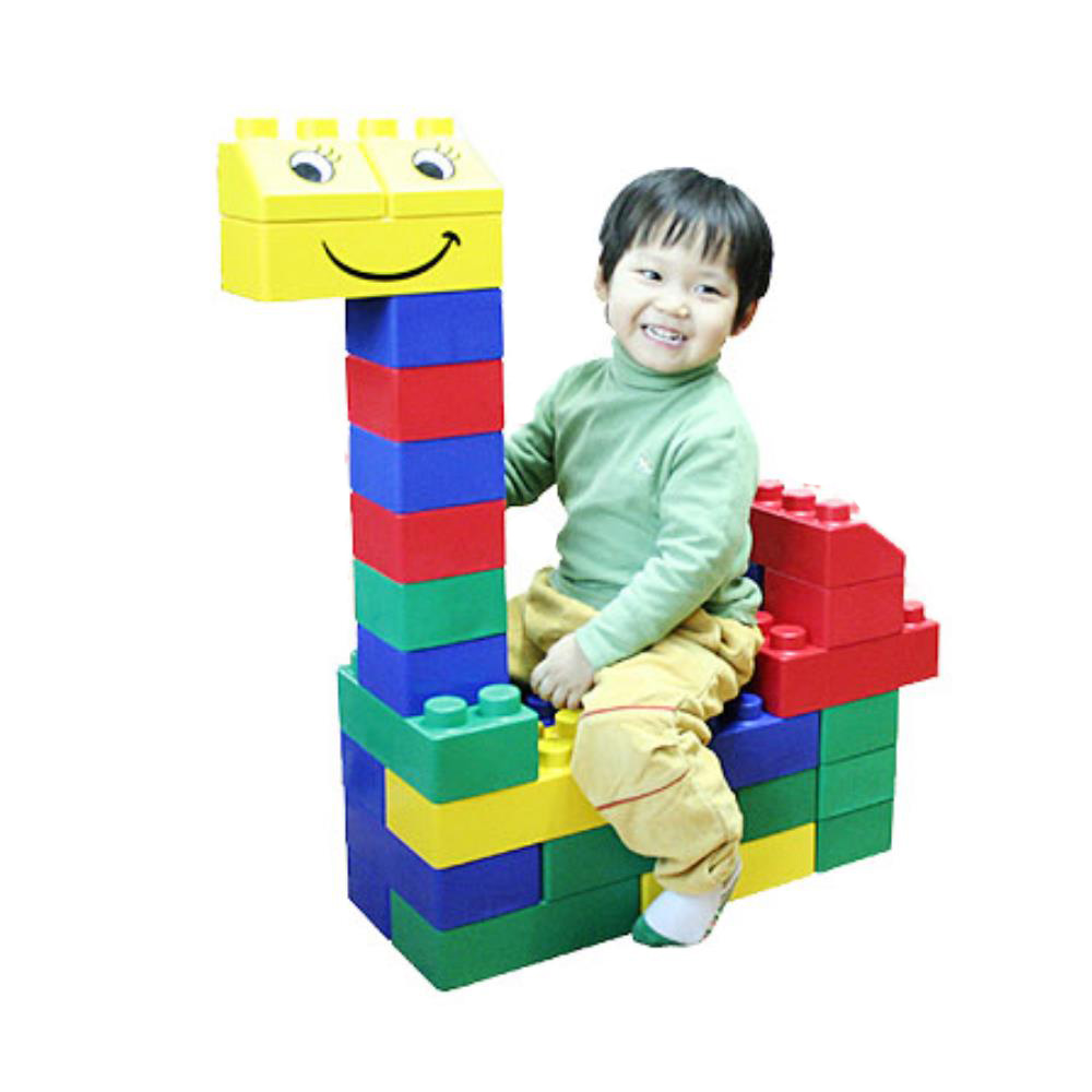 에듀 초콜릿향 우레탄 빅 블럭 26p 806026 어린이집 선물 장난감 교구 얼집 아이들이좋아하는 생일 블록 : 맘앤아이샵