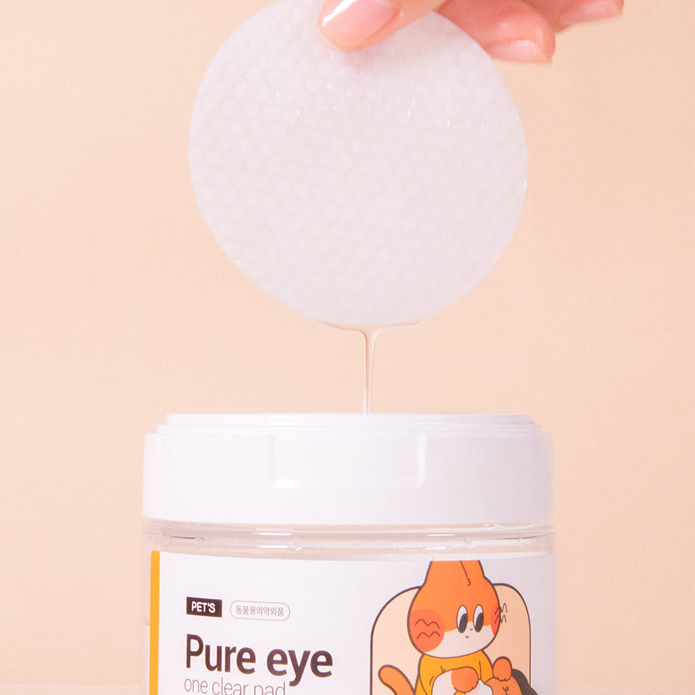 정글몬스터 퓨어아이 원클리어 눈물세정제 패드 260ml, 1개 이미지 3
