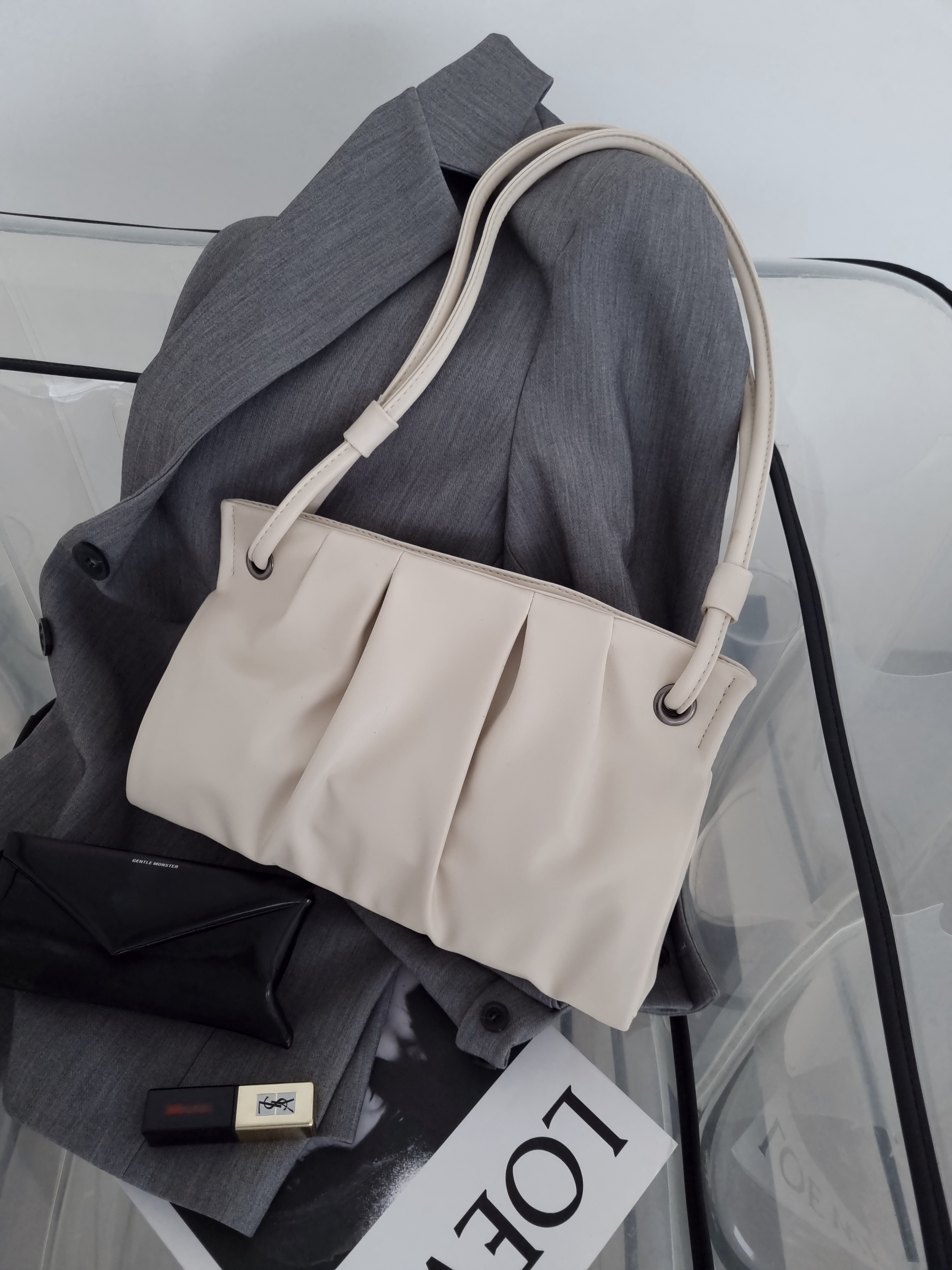 [리햅] 스페얼 셔링 데일리 숄더백 이미지 8