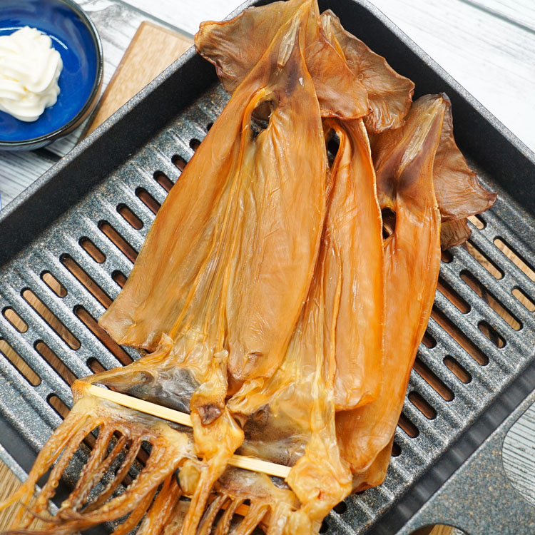 [바다누리] 굽지 않아도 맛있는, 짜지 않고 담백한 쫄쫄이오징어 4-5미 230g이상 이미지 6