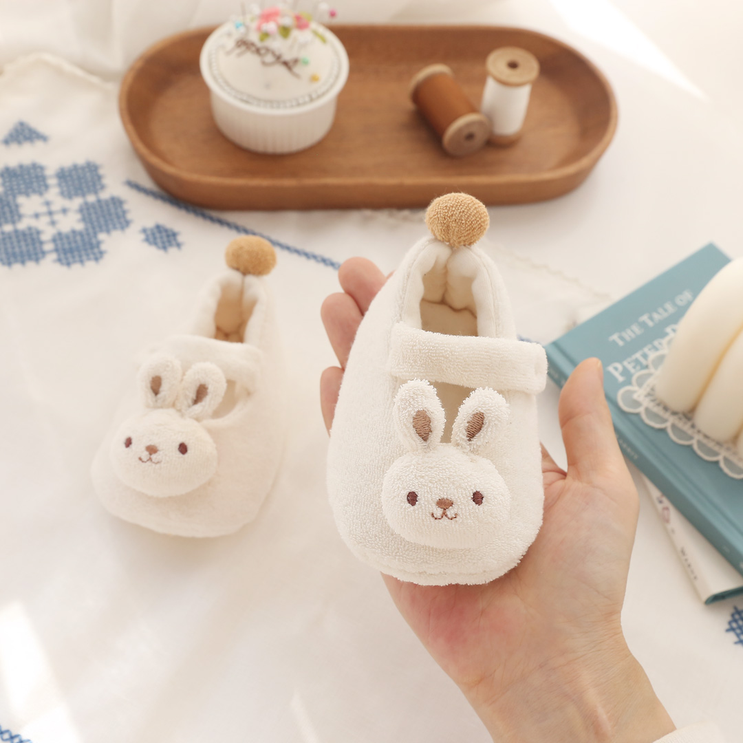 오가닉 아기 토끼 토토 신생아 덧신 신발 만들기 임산부 태교 바느질 아기용품 DIY - 상세 이미지 2