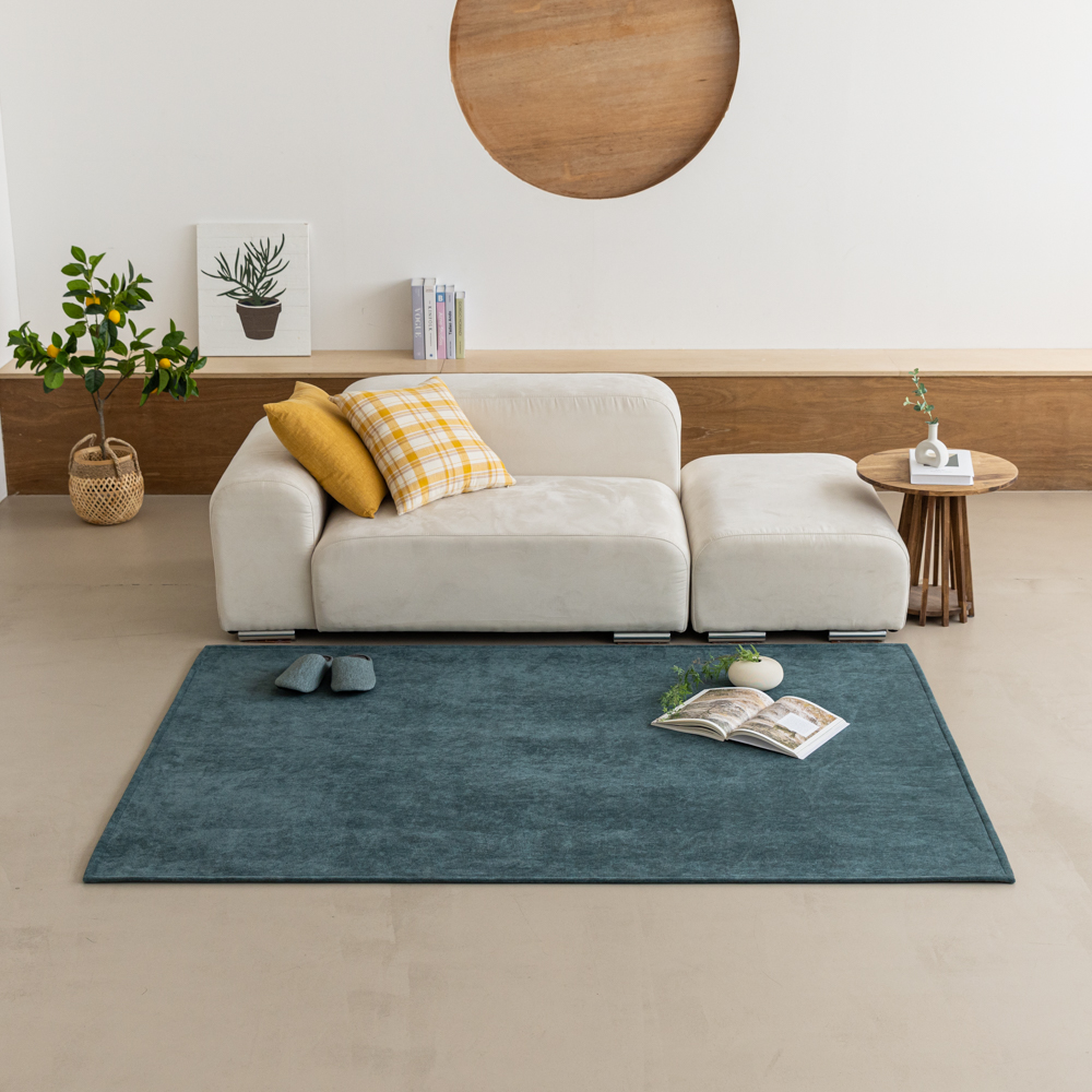 비비드셔닐 방수 러그 대형 거실러그 식탁 거실 카페트 95x150