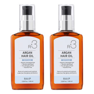 라입 R3 아르간 오일 헤어 에센스 100ml 1+1 베이비파우더 & 엘... 솔직 후기 | 피부 타입별 분석 - 상품 이미지 2