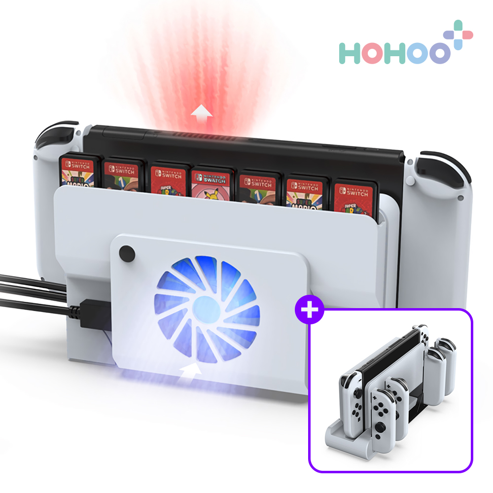 닌텐도 스위치 OLED 독쿨러 거치대 H21 - 상세 이미지 2
