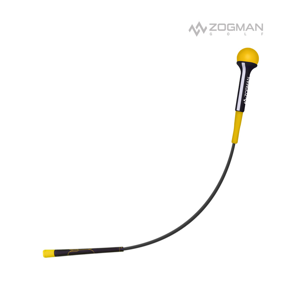 조그만골프 템포플렉스 골프스윙연습기 실내 비거리 장타 자세교정 연습용품 옐로우 120 이미지 4