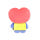 Line Friends BT21 TATA BABY Standing Cushion My Little Buddy