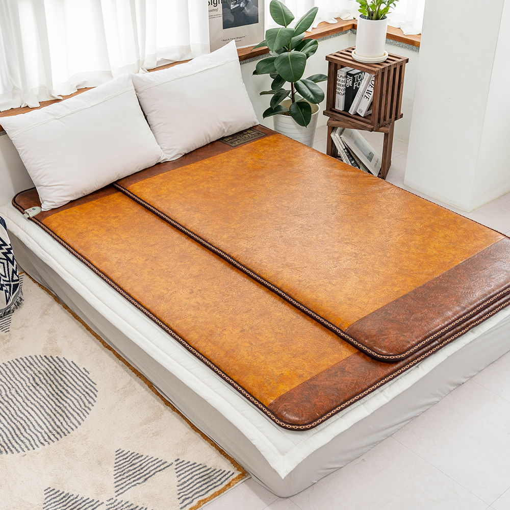 한일의료기 전기매트 EMF 전자파없는 전기장판 온열 난방 거실용 야자수 1인용 싱글