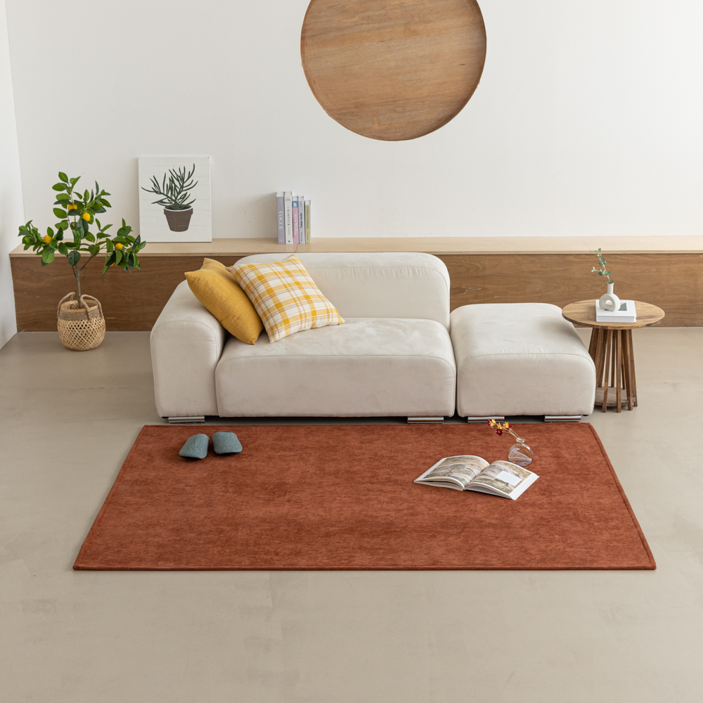 비비드셔닐 방수 러그 대형 거실러그 식탁 거실 카페트 95x150