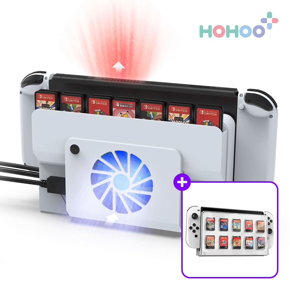 닌텐도 스위치 OLED 독쿨러 거치대 H21 - 상세 이미지 3