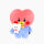 Line Friends BT21 TATA BABY Standing Cushion My Little Buddy