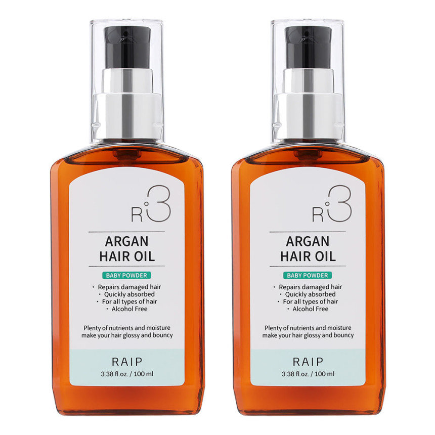 라입 R3 아르간 오일 헤어 에센스 100ml 1+1 베이비파우더 & 엘레강스 사진 6