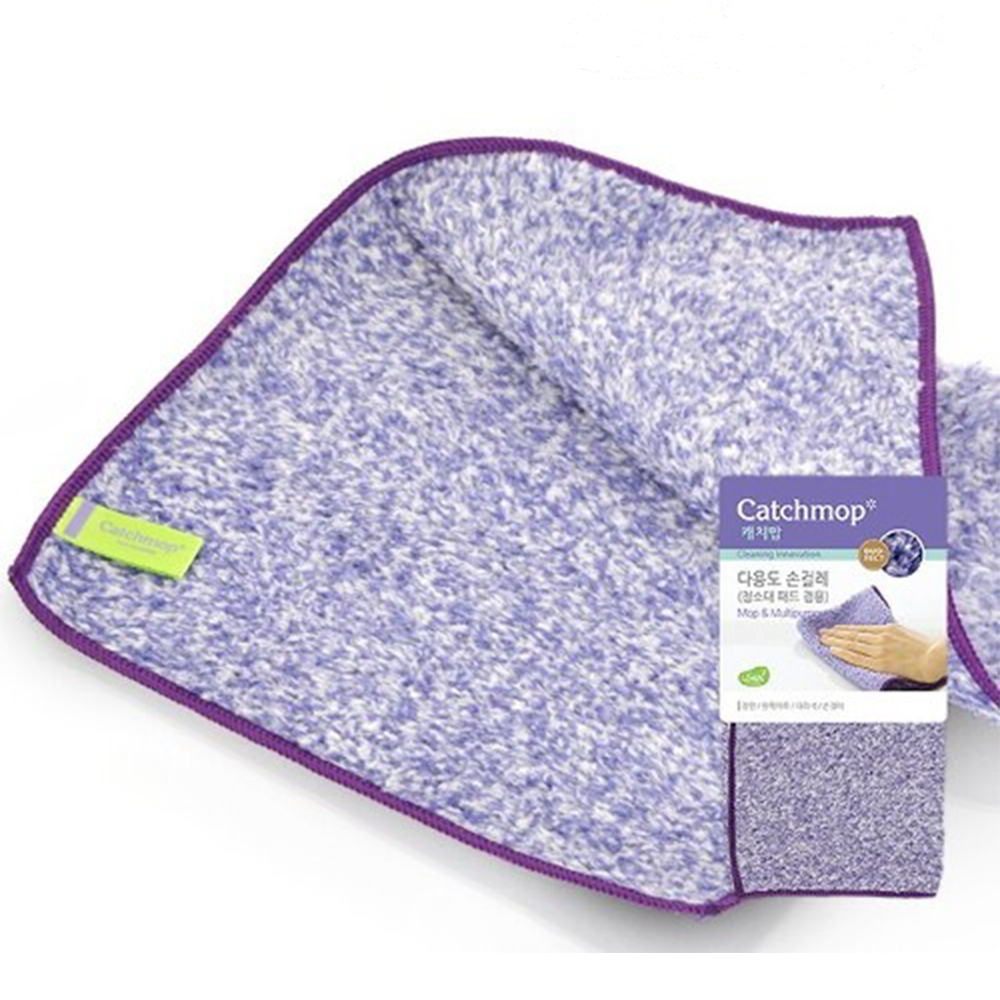 캐치맙 패드 청소대 밀대 걸레 3P 바닥 청소 먼지 물 침대 밑 대 손