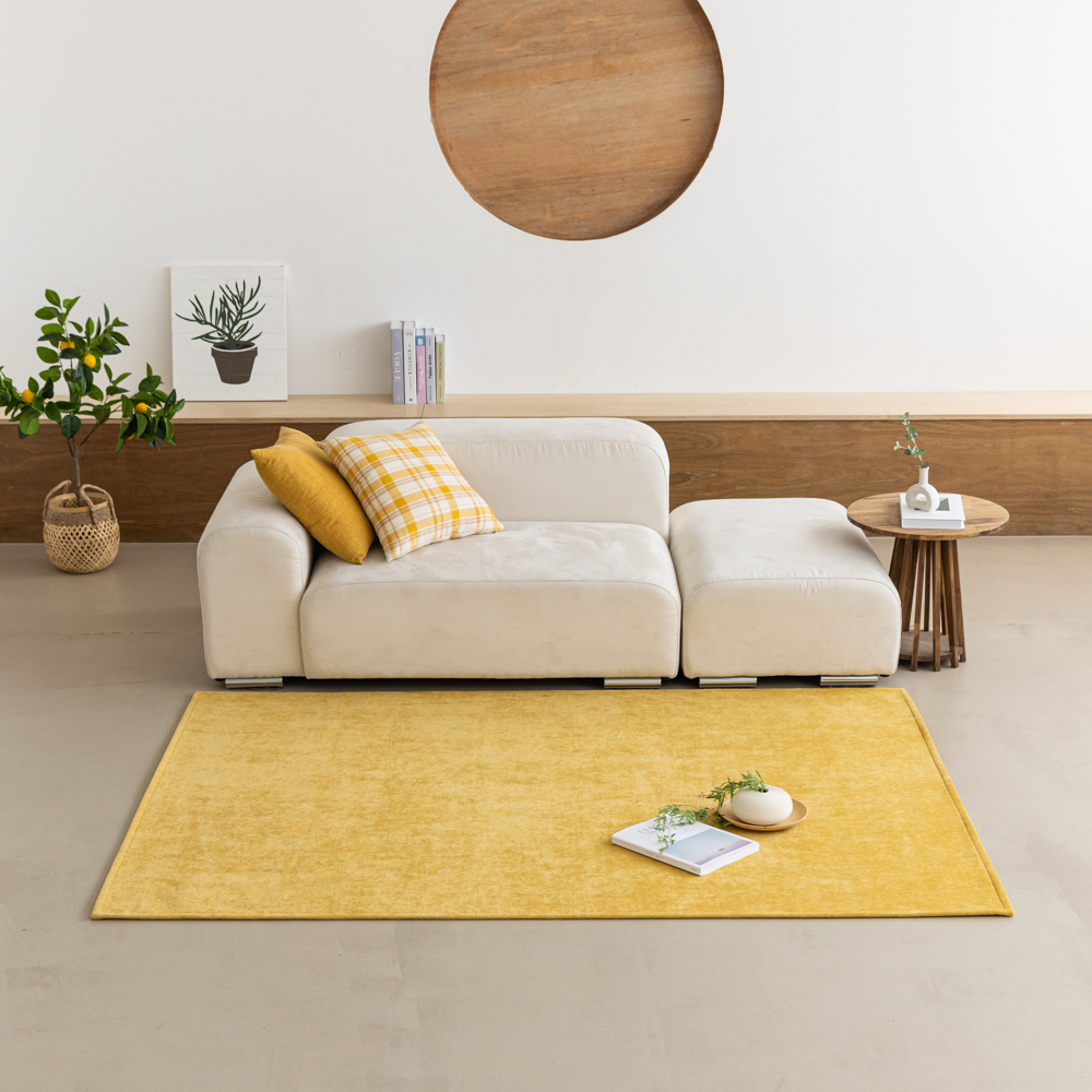 비비드셔닐 방수 러그 대형 거실러그 식탁 거실 카페트 95x150