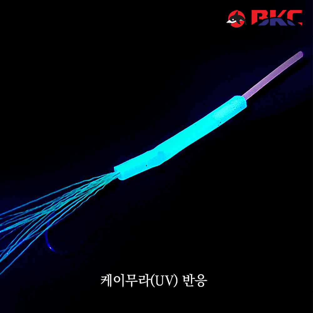 선상 야광틴셀 스커트 갈치 낚시 바늘 채비 10개입 2m BK-514 20-16(2/0) - 상세 이미지 5