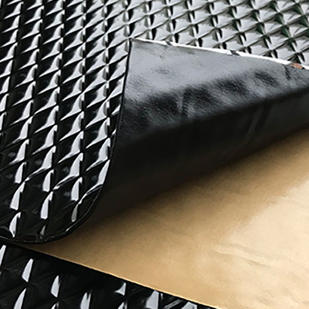 가민 방진패드 흡음재 방진매트 자동차방음 소음 방음재 23X40cm 블랙