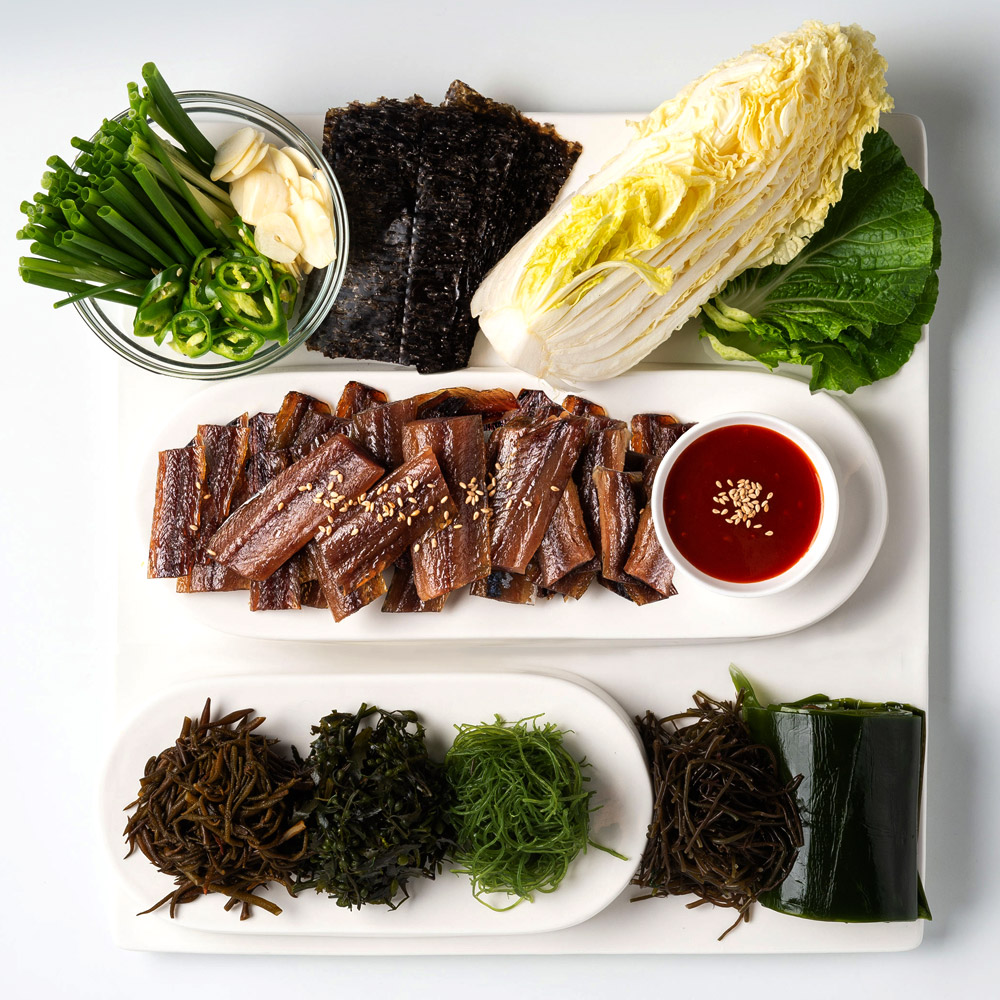 포항 구룡포 과메기 10마리20쪽 야채세트