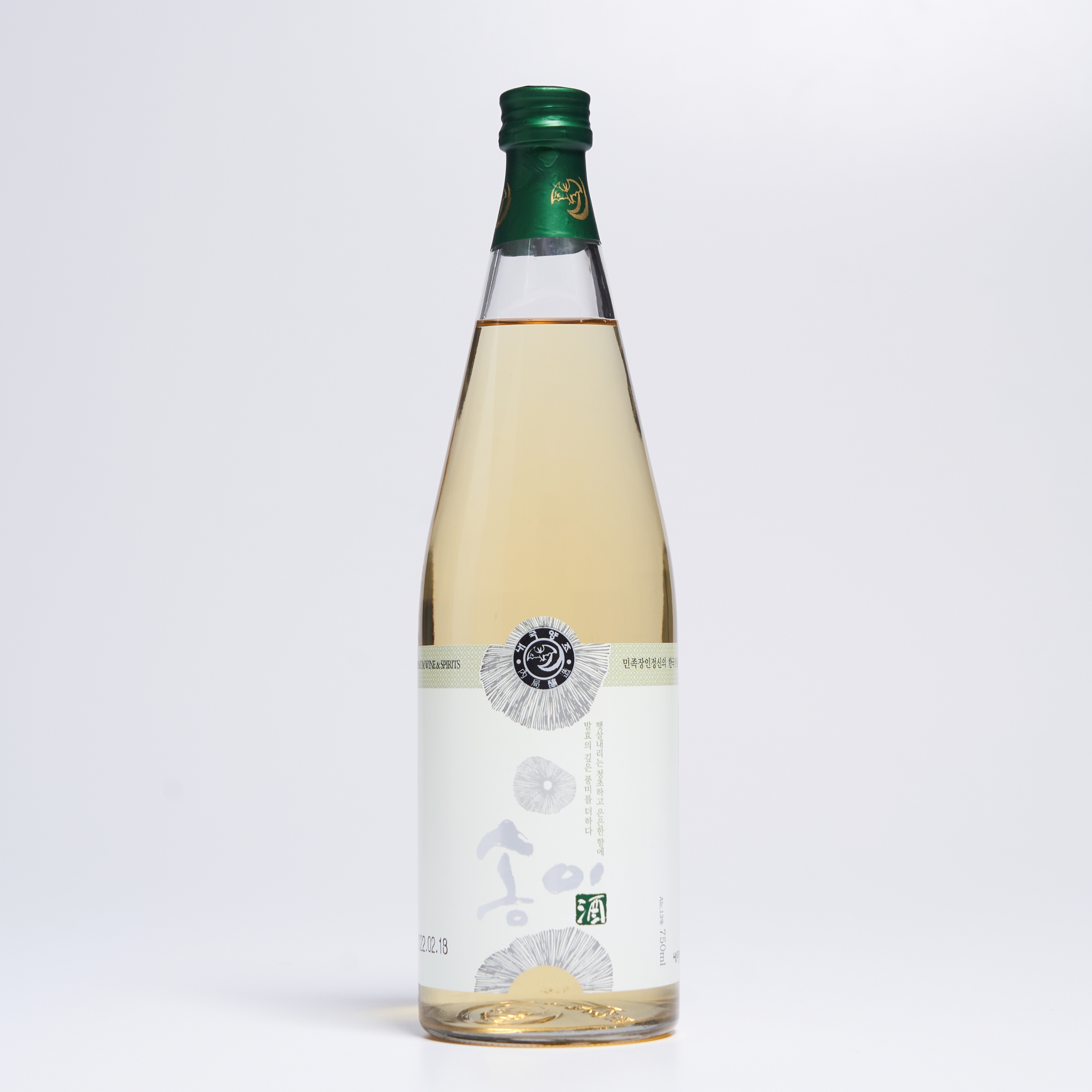 송이주 약주 13도 750ml 내국양조 프리미엄 무첨가(케이스포함) - 상세 이미지 2