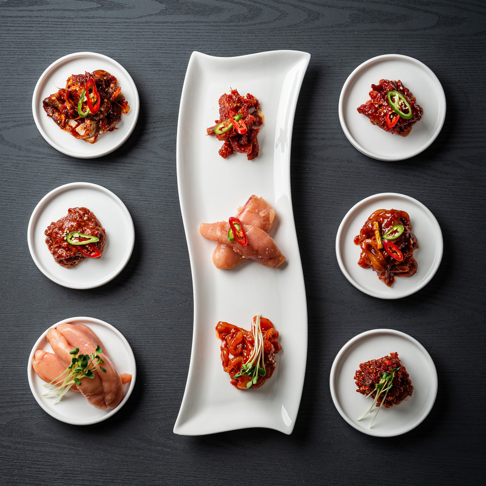 18종 오징어 젓갈 멍게젓 어리굴젓 갈치속젓 가자미식해 명란젓 창난 낙지 새우