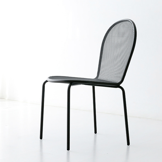 BIELLA 빈티지의자 라운드 그레이 9709.6547 이미지 7