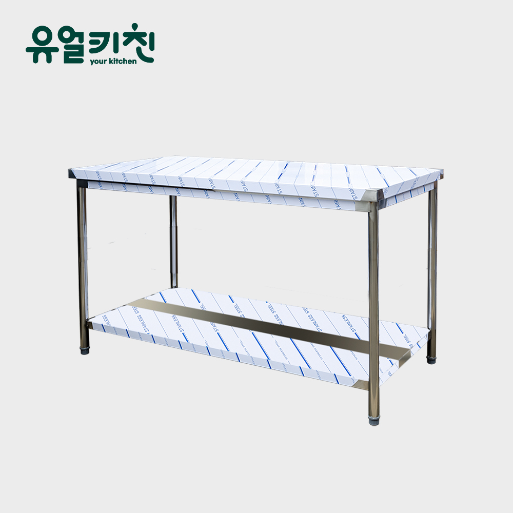 1500 1단 작업대 업소용 작업대 스텐 제작 조리대 SUS201