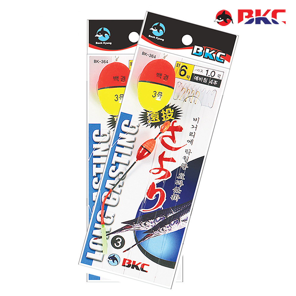 학꽁치 채비 훌치기 바늘 카드채비 원투 사요리카드 BK-364 - 상세 이미지 5