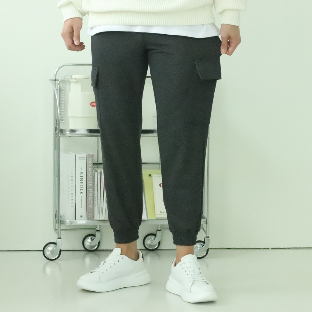 카고조거팬츠 트레이닝 고무줄 카고팬츠 남자면바지 제품 이미지