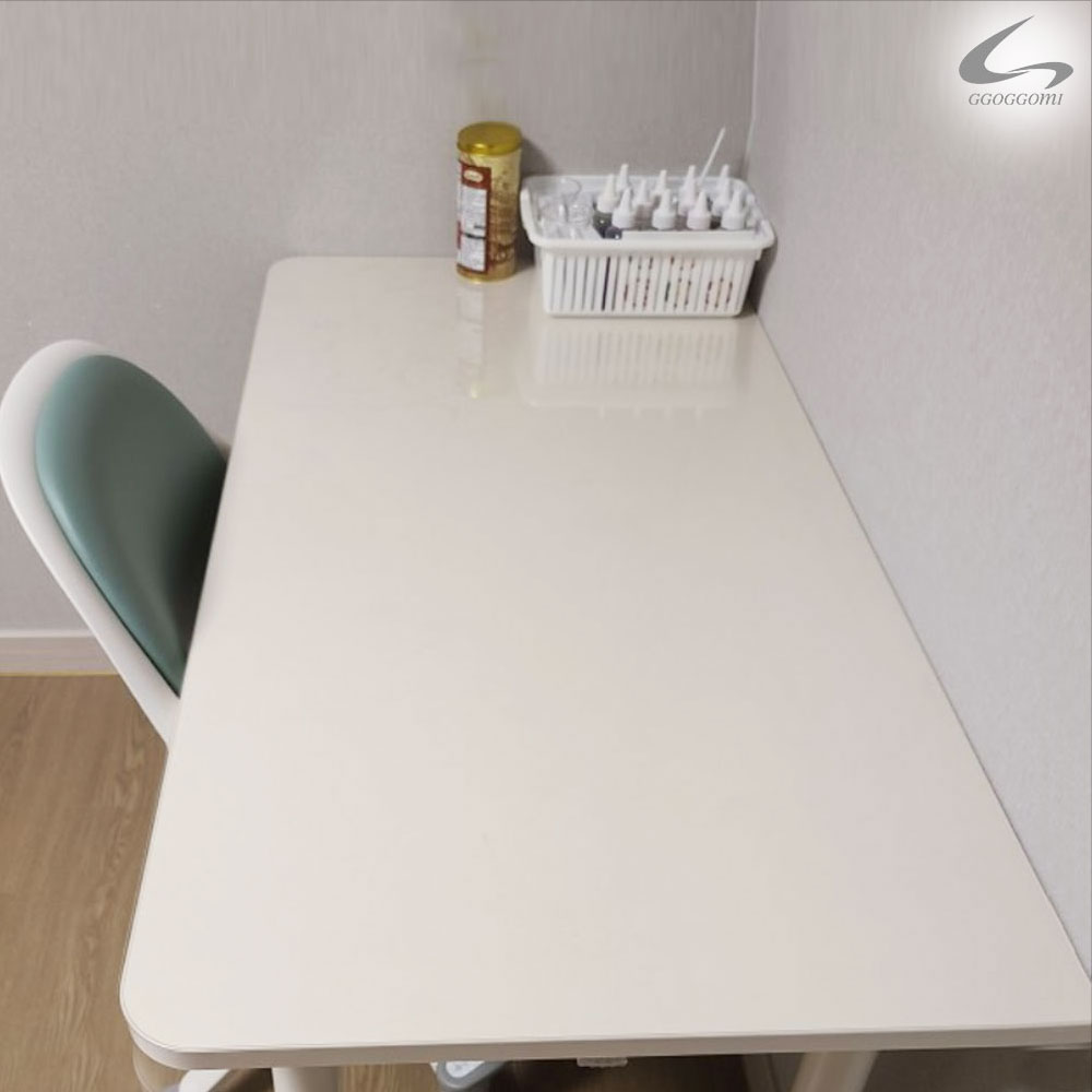 호환 꼬꼬미 국산 항균 일룸 책상매트 커버 투명1.5T신형 링플 다리형 1160x600 이미지 4