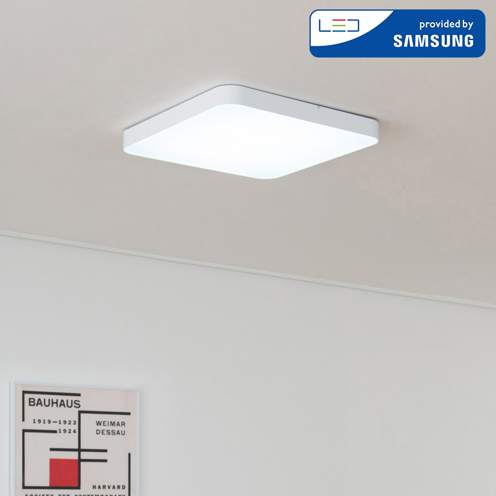 LED 커브드 슬림 깔끔한 인테리어 방등 60W - 상세 이미지 4