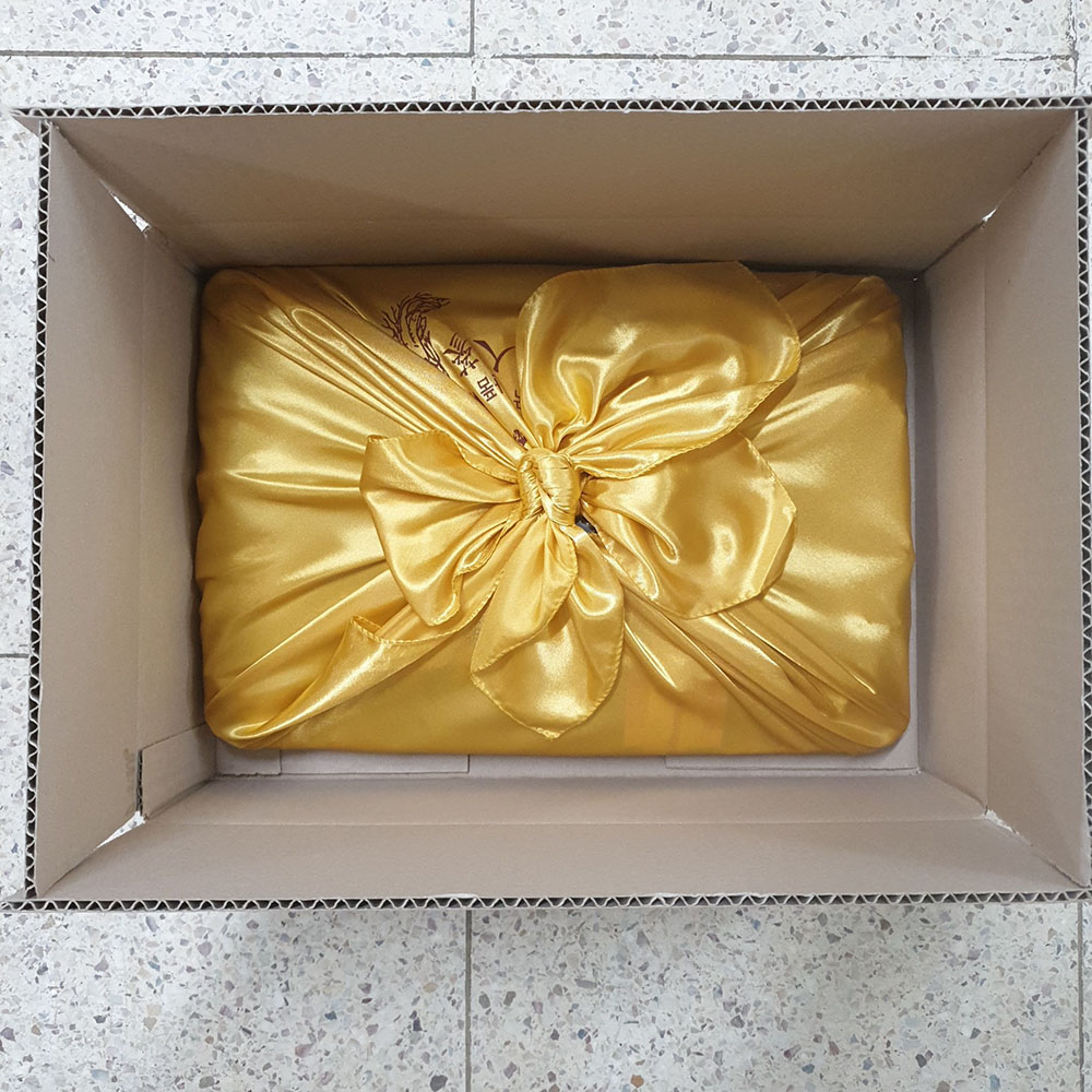 명품 수삼선물세트 원수삼 특대 3채 한지쟁반선물세트 2.25kg - 상세 이미지 3