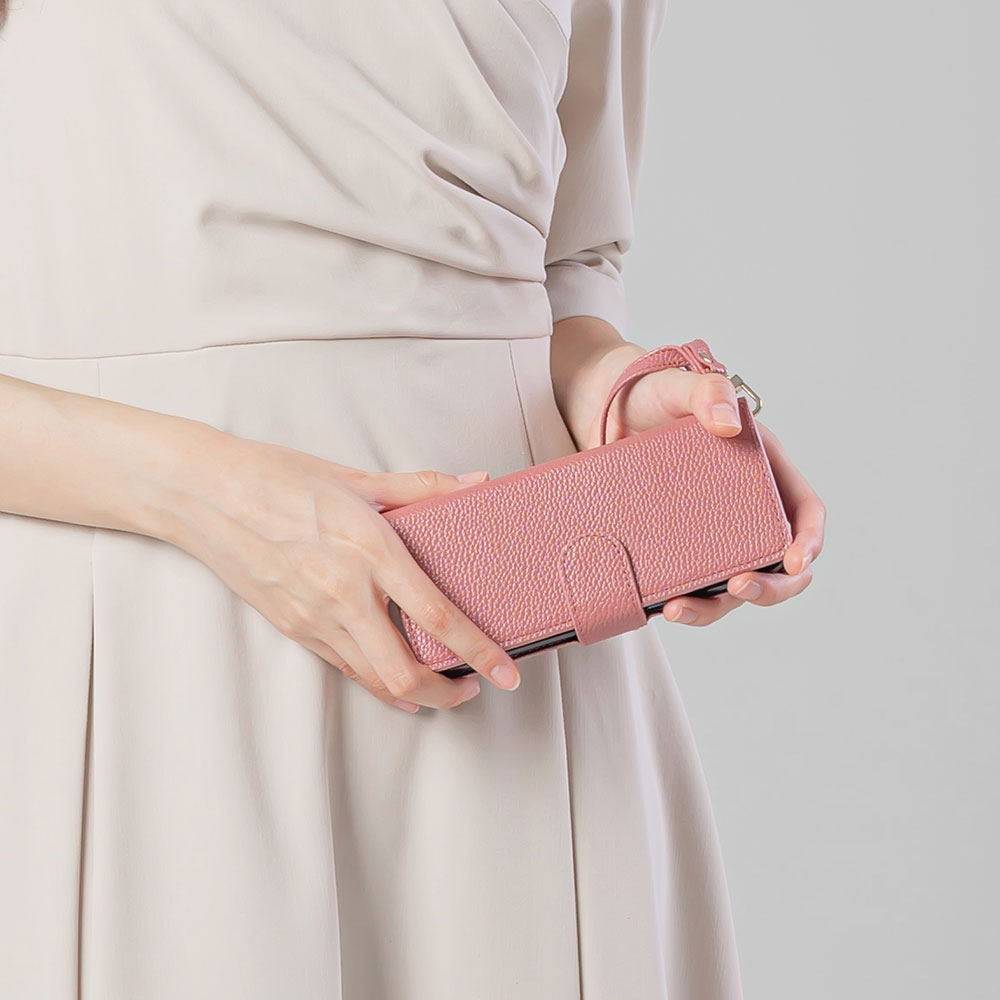 갤럭시 Z폴드4 가죽 지갑형 다이어리 S펜 수납 스트랩 케이스 - 상세 이미지 4