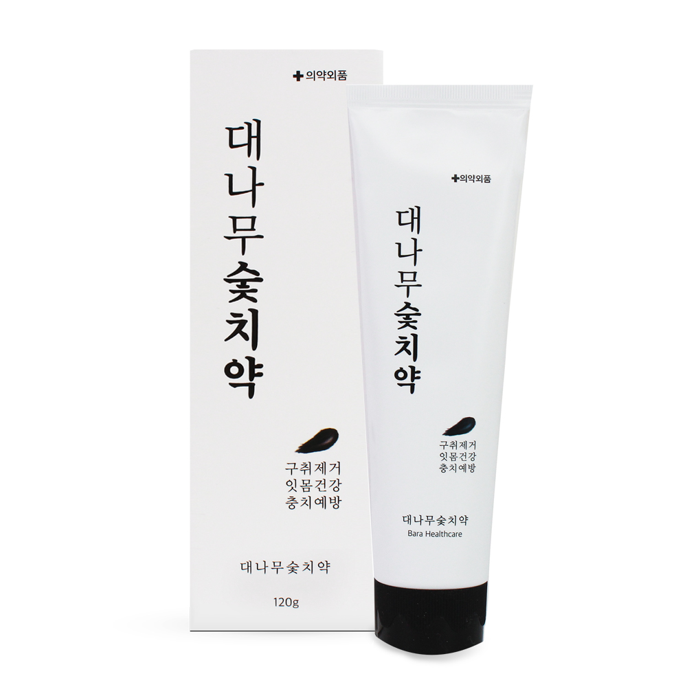 대나무 숯치약 잇몸에 좋은 치약 잇몸치약 120g