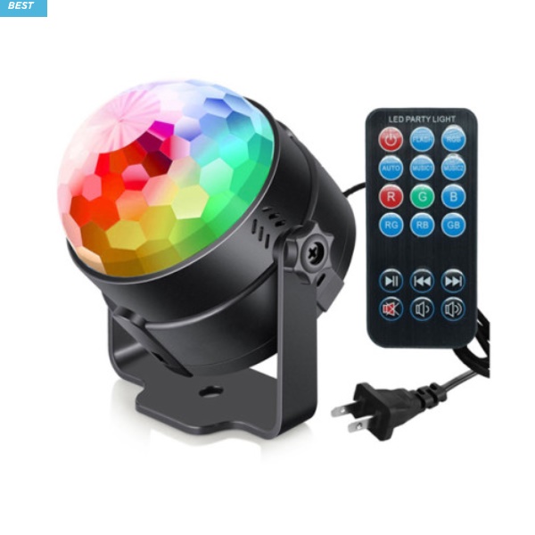사운드 미러볼 LED 파티라이트 SET 노래방 조명 무드등 캠핑 파티 노래방 집들이선물 - 상세 이미지 3