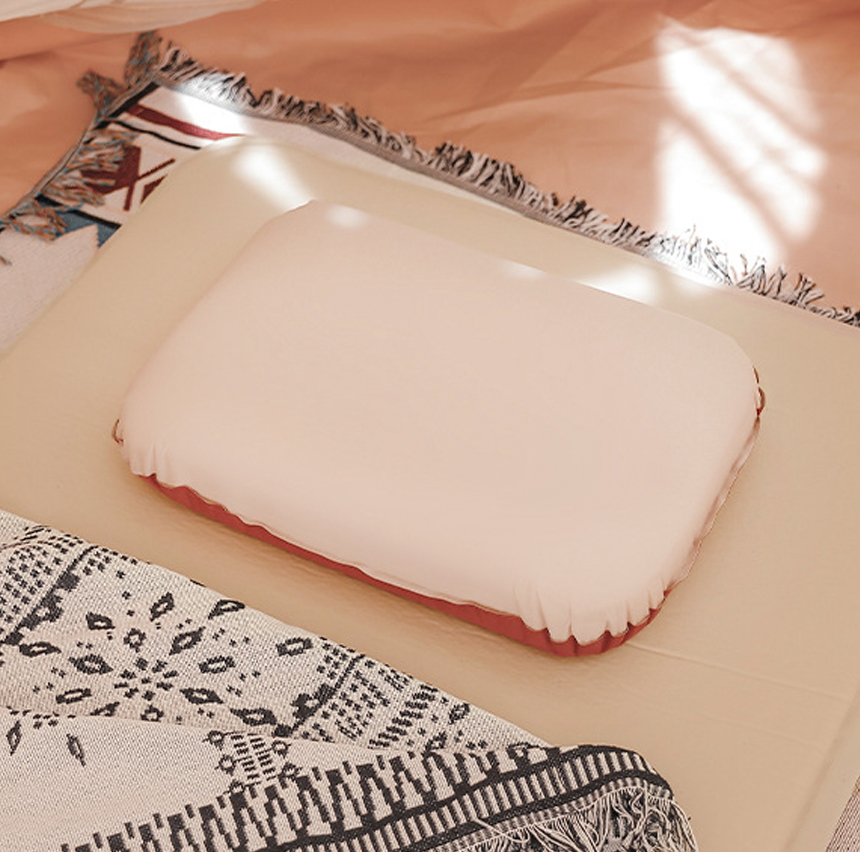 모아이캠핑 자충 베개 3D필로우