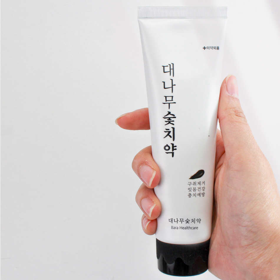 대나무 숯치약 잇몸에좋은치약 구취제거치약 5개 - 상세 이미지 4