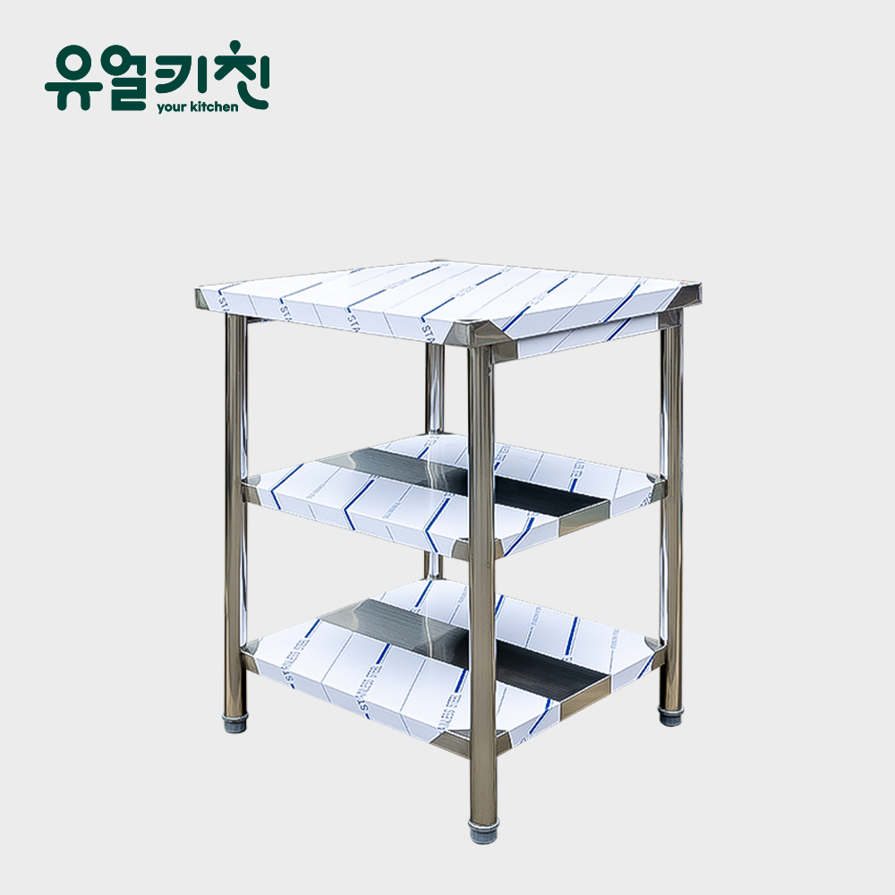 600 2단 작업대 업소용 작업대 스텐 제작 조리대 SUS201