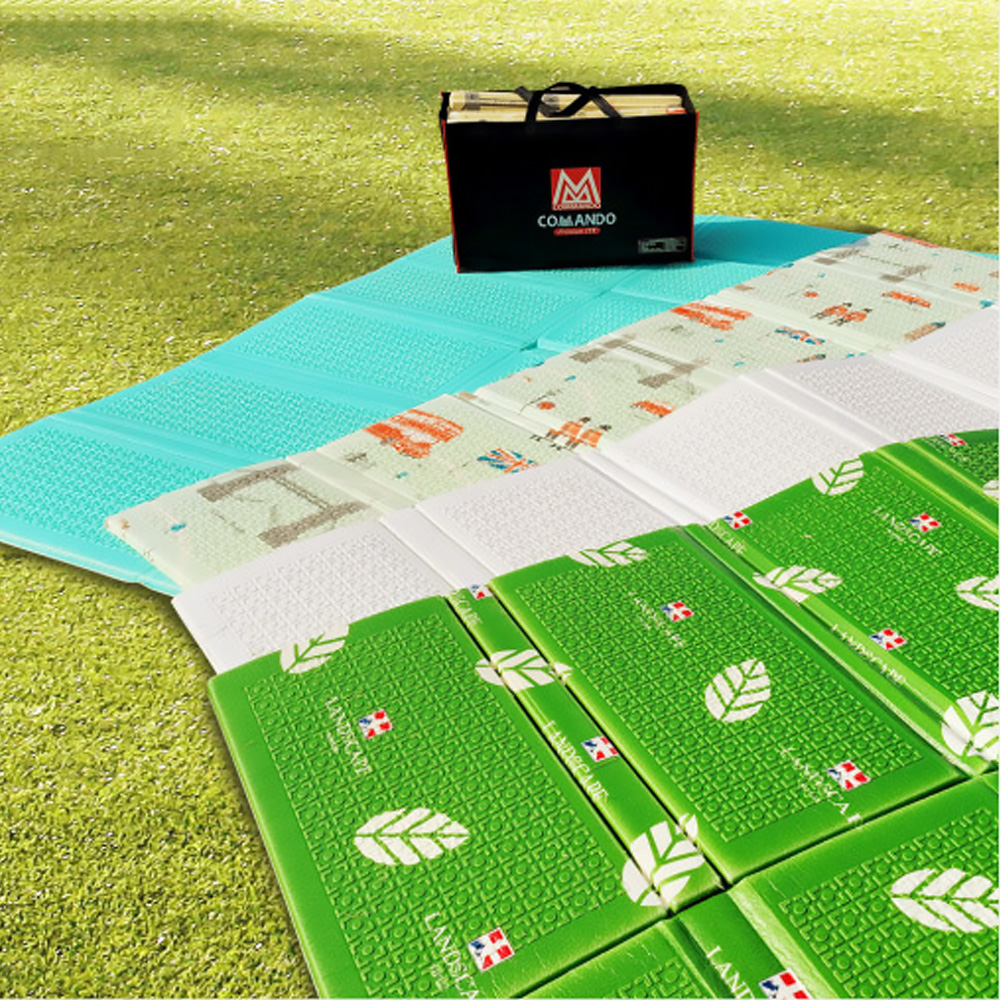 15T 캠핑매트 발포 돗자리 바닥매트리스 코만도 두꺼운매트