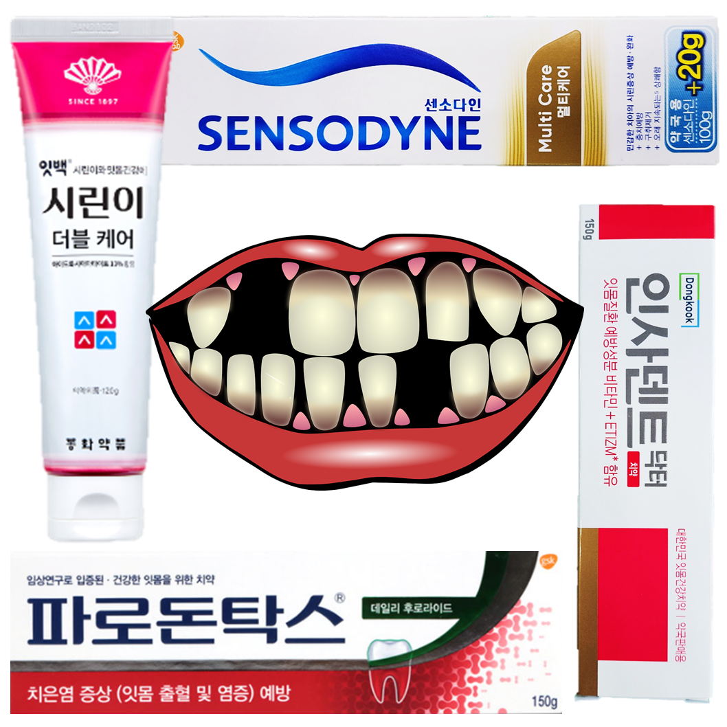 약국용 센소다인 오리지널 플러스 160g 대용량 고불소 잇몸 이치 입냄새 구취 제거 치약 - 상세 이미지 4
