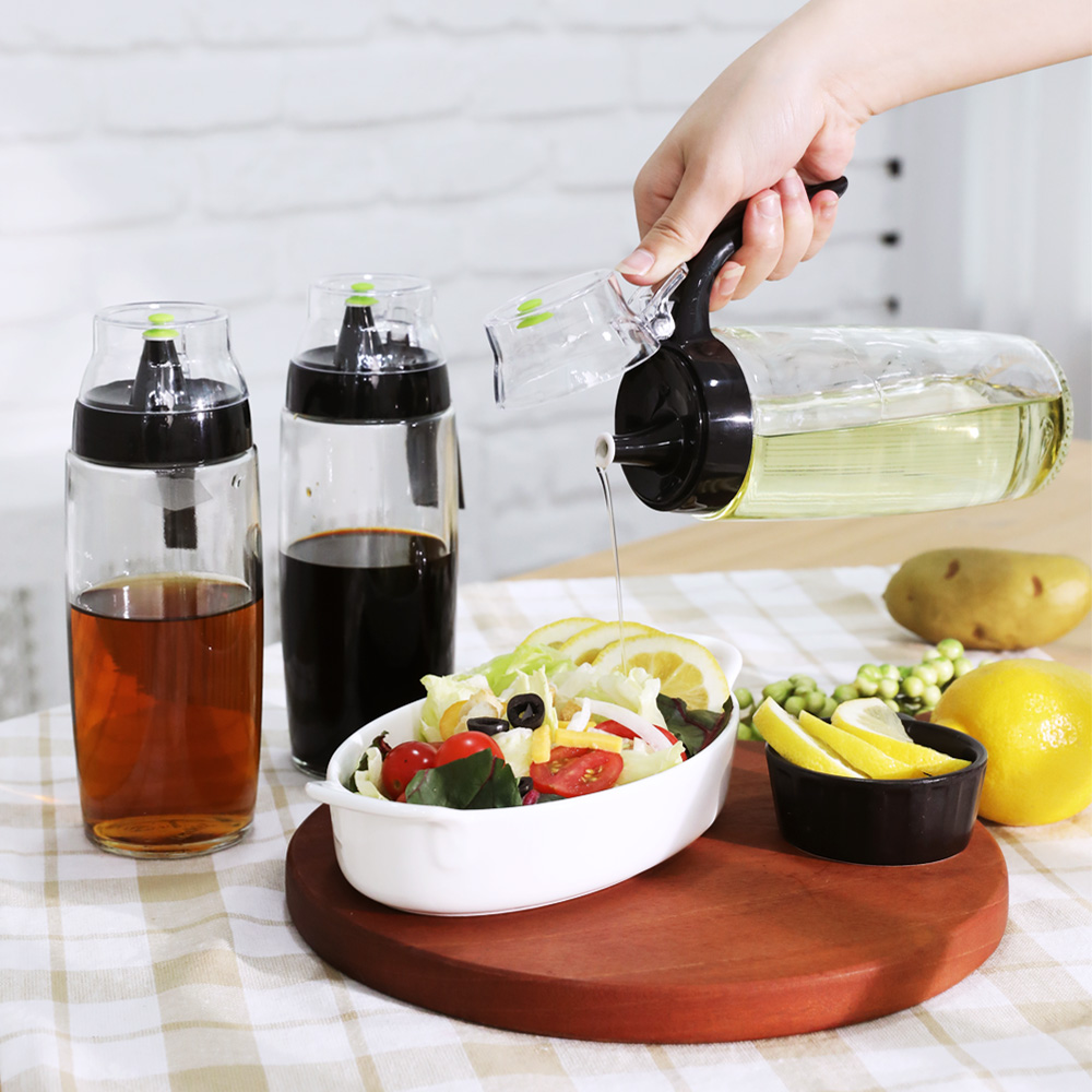 키텐실 by시노글라스 오일병 원터치 소스통 250ml 참기름병 간장병 - 상세 이미지 5