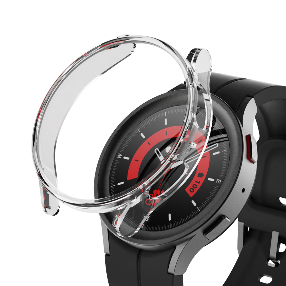 갤럭시워치5 프로 풀커버 하드 케이스 투명 45mm