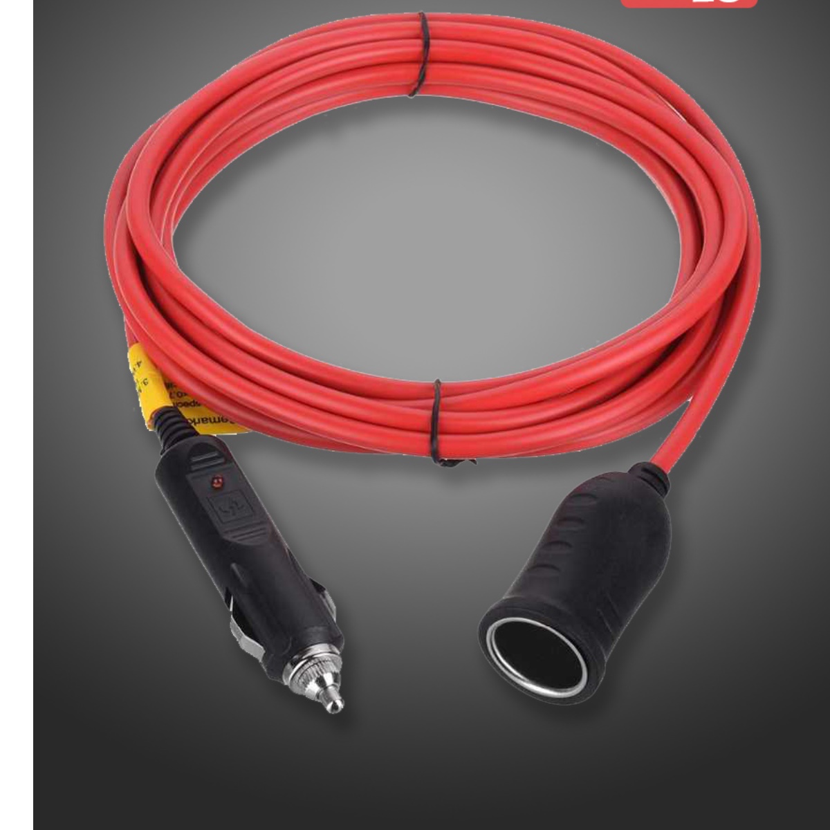긴 시거잭 연장 케이블 3.6M 시거잭 커넥터 diy 연장선 12v 볼트 소켓 - 상세 이미지 2
