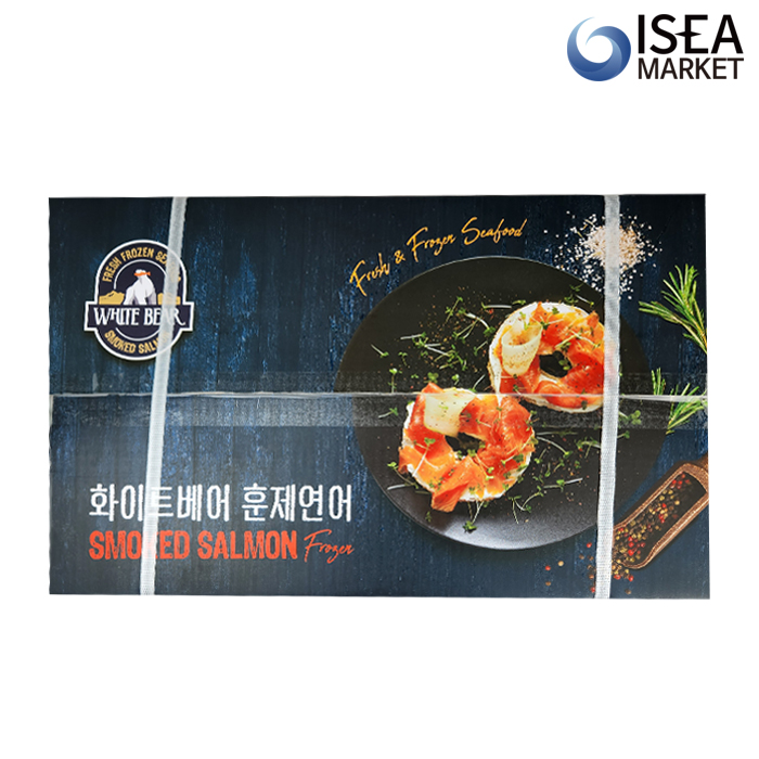 건염 훈제연어 슬라이스 9kg 박스 도매용 - 상세 이미지 5
