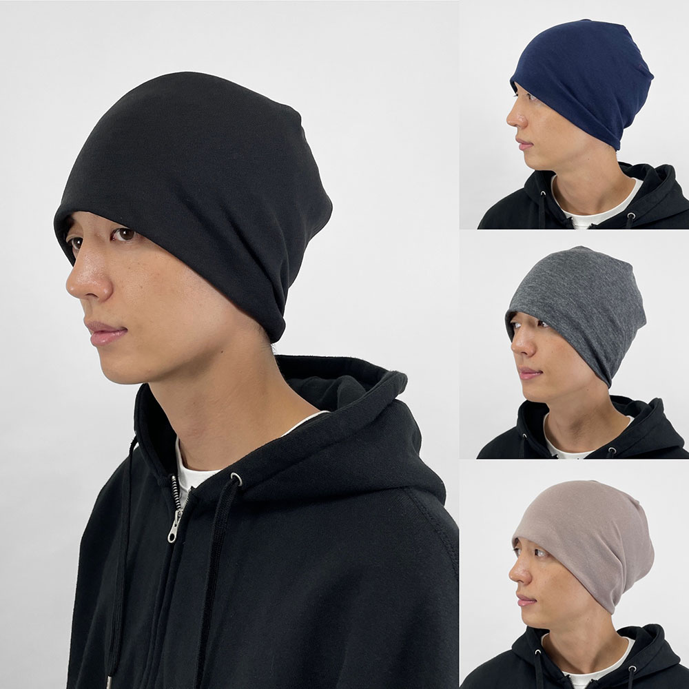 스판 항암모자 여름비니 얇은 수면 두건 남자 여성 면 여름용 비니 모자