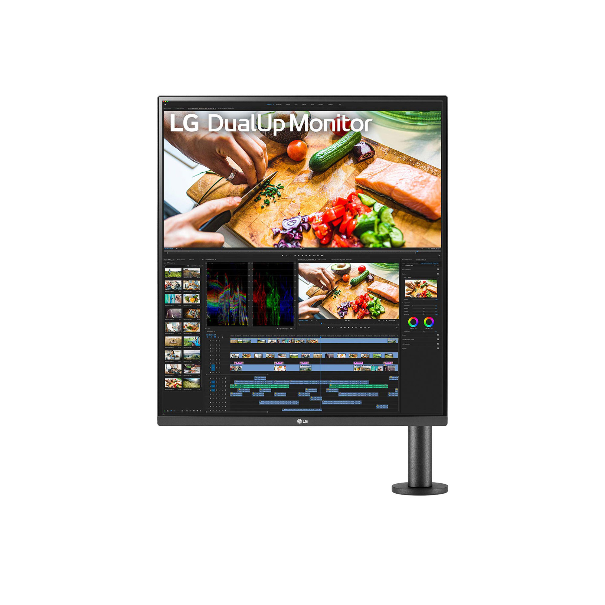 (넾다세일/70만)LG 28MQ780 70.1cm(28인치) SDQHD 16:18 사무용 듀얼 엘지 컴퓨터 모니터 - 상세 이미지 3