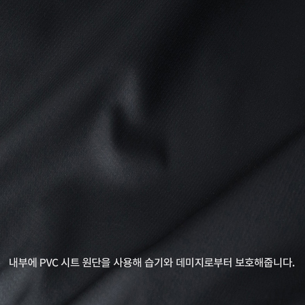 디얼스 코듀라 물티슈 케이스 냅킨 각티슈 휴지 캠핑 가방 파우치 수납 블랙 - 상세 이미지 5