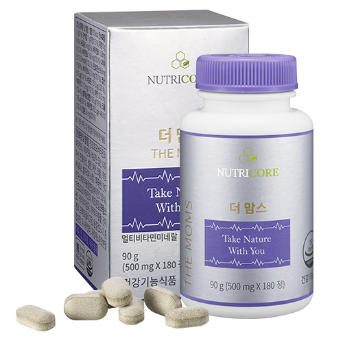 뉴트리코어 WCS 더맘스 임산부 멀티비타민미네랄 영양제 500mg x 180정 (1박스) - 상세 이미지 2