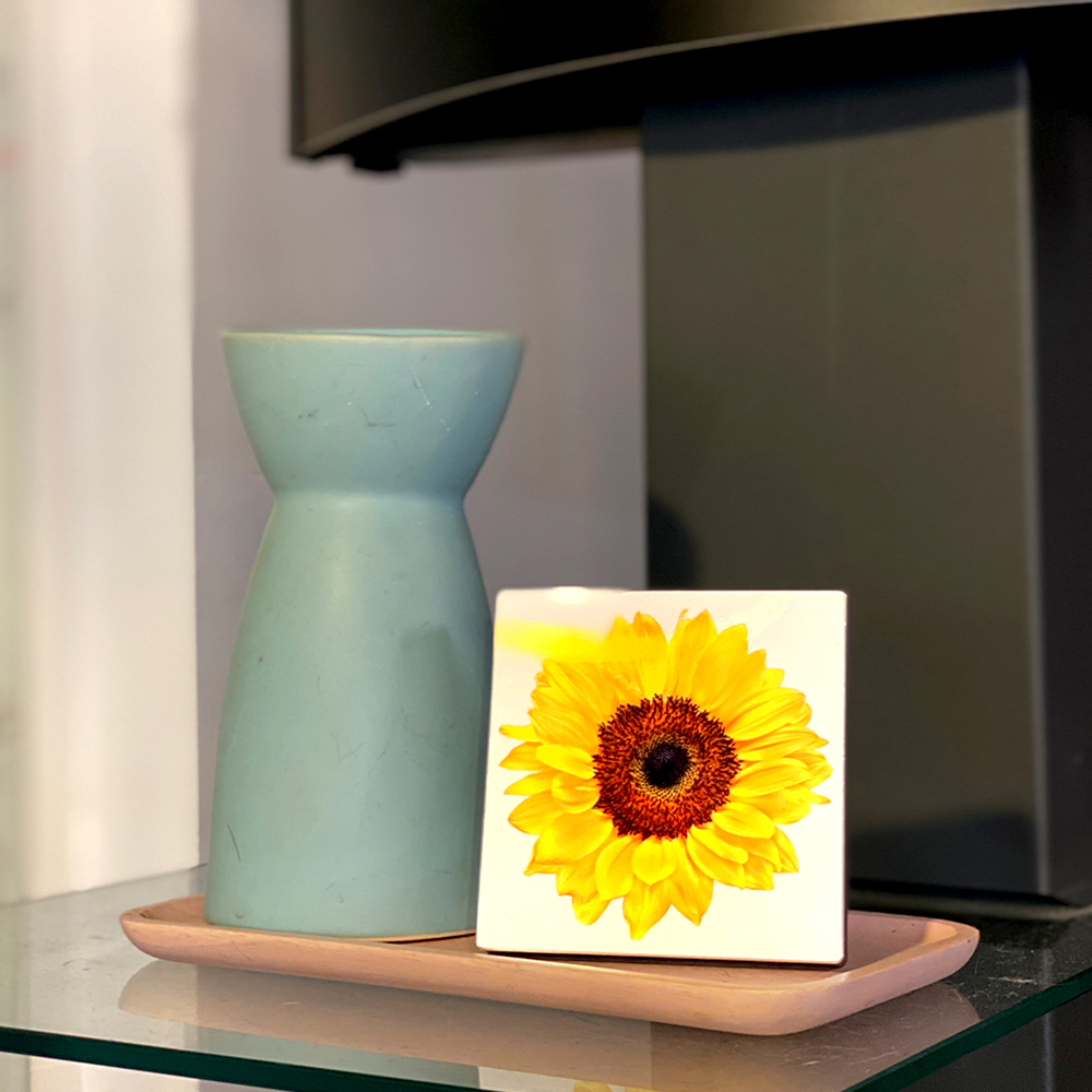 해바라기그림액자 돈들어오는 그림 거실 인테리어 풍수액자 꽃 소형