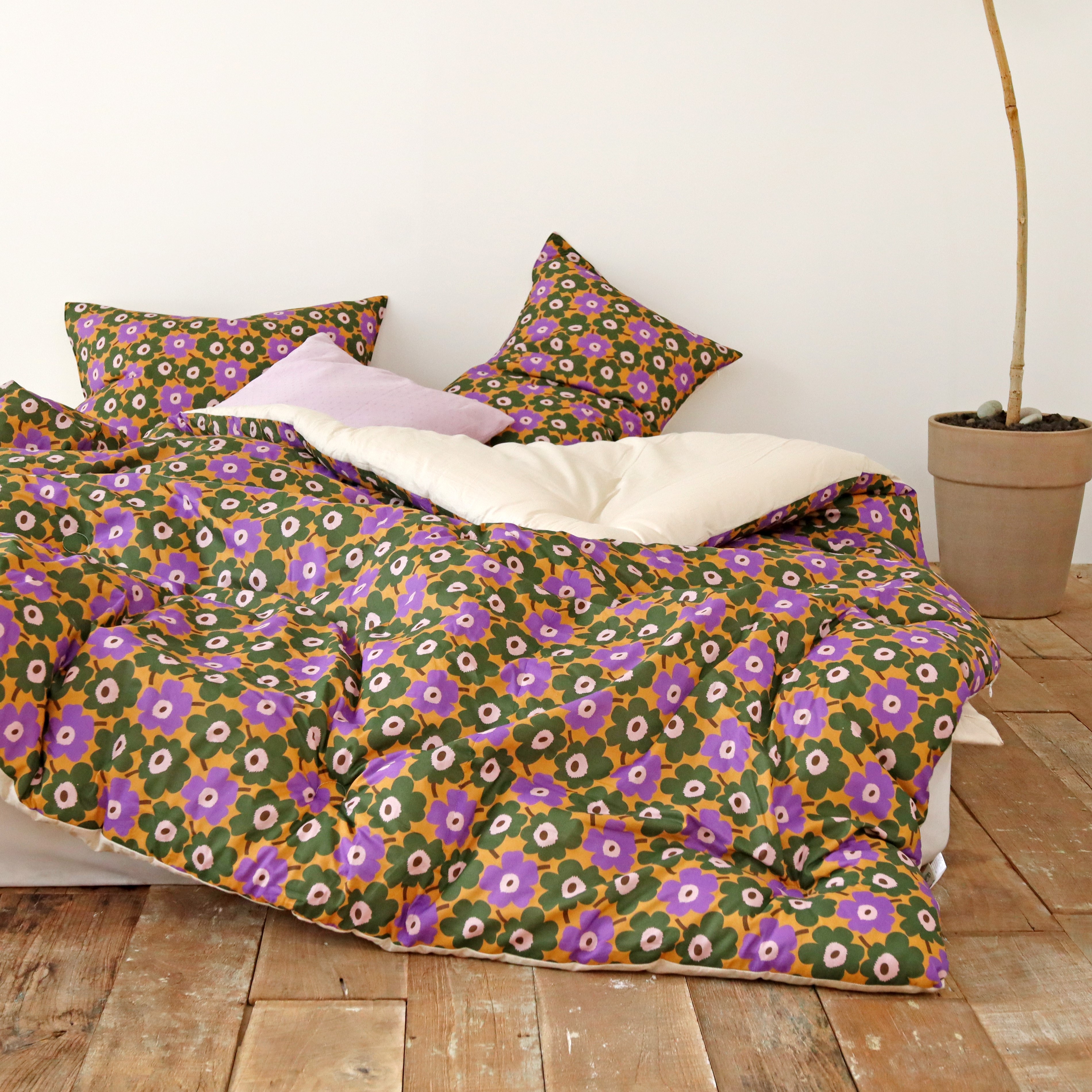 꾸까 60수 아사 순면 알러지케어 사계절 차렵 이불 S/SS