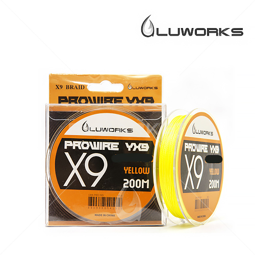 루웍스 LWX-01 프로와이어 PROWIRE YX9 200M 9합사 - 상품 이미지