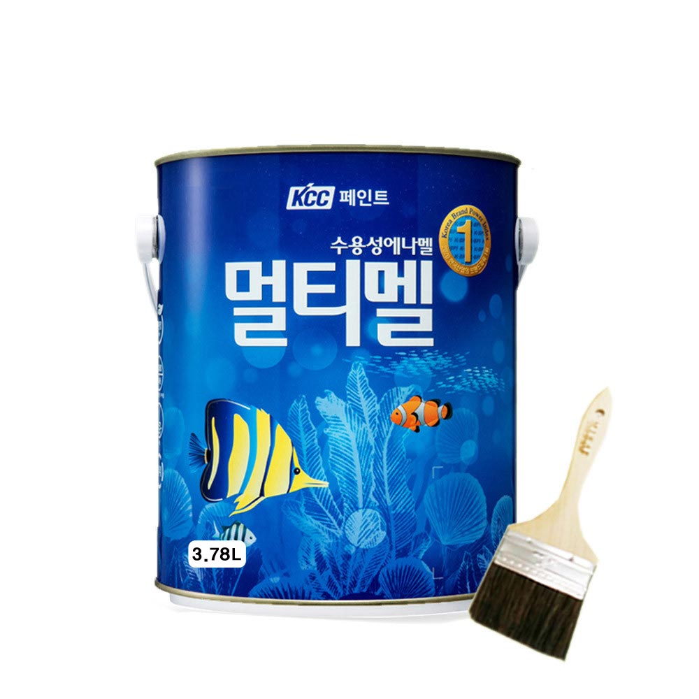 KCC 숲으로 멀티멜 친환경 벽지 페인트 방문 가구 3.78L 반광 백색 - 메인 이미지