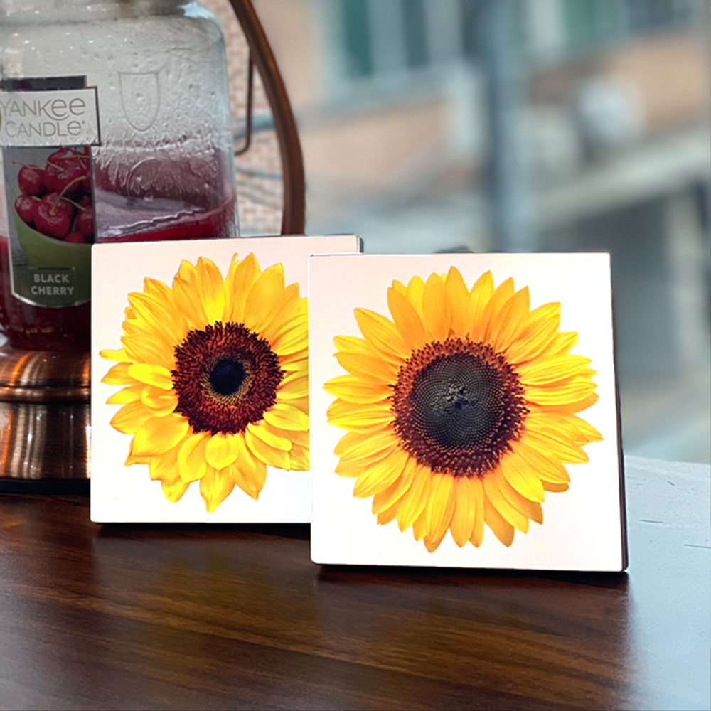 해바라기그림액자 돈들어오는 그림 거실 인테리어 풍수액자 꽃 소형